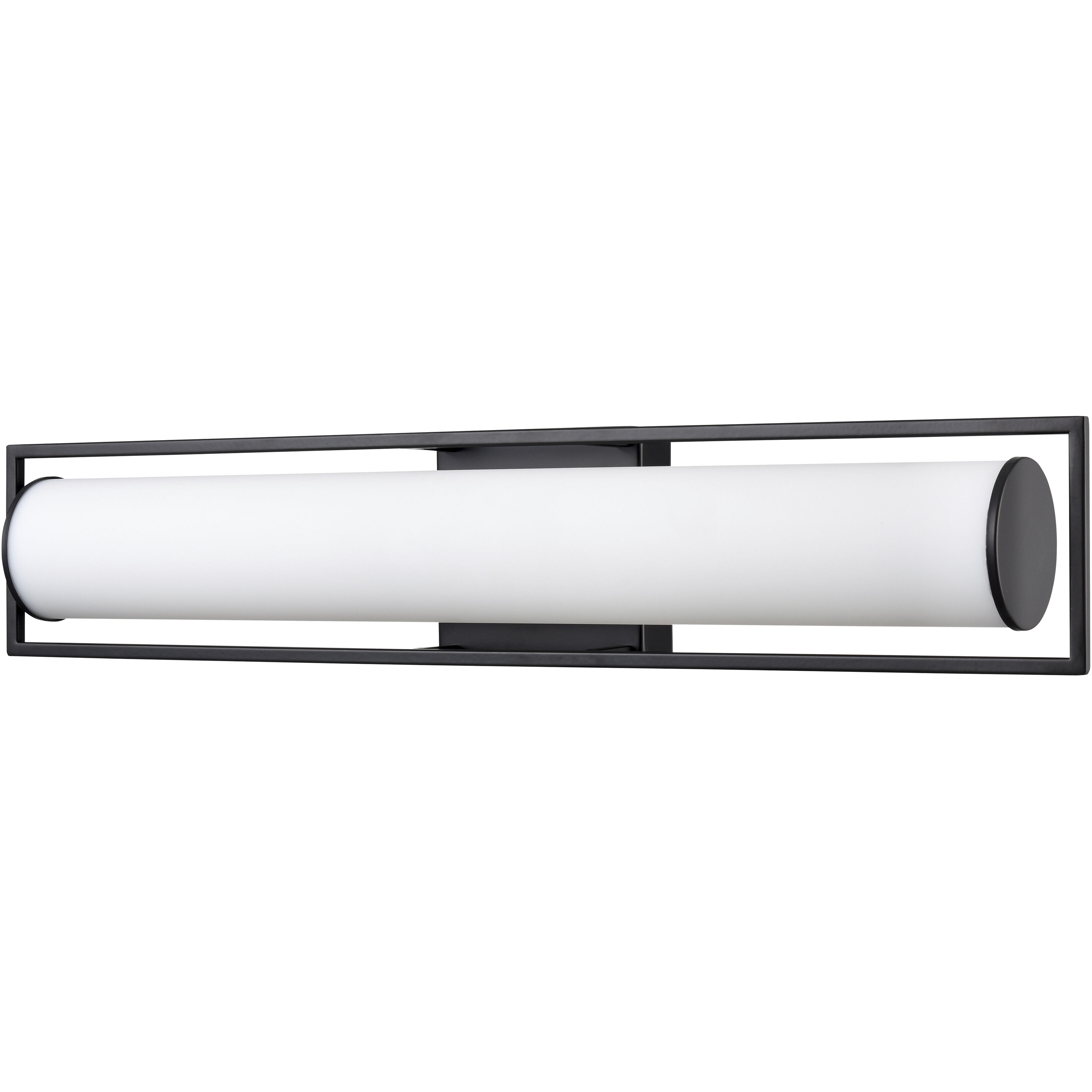 Teylor LED 24 inch Matte Black Bathroom Vanity Light Bar Wall Light